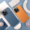 bőr MAG COVER tok IPHONE 16-hoz indigókék színben