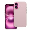 bőr MAG COVER tok IPHONE 16-hoz homok rózsaszín