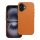 bőr MAG COVER tok IPHONE 16 narancs
