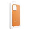bőr MAG COVER tok IPHONE 16 Plus-hoz narancssárga