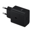 SAMSUNG epiroseti töltő Type C + Type C to Type C kábel PD 3A 45W EP-T4511XBEGEU fekete bliszter