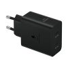 SAMSUNG epiroseti töltő Type C + Type C to Type C kábel PD 3A 50W EP-T5020XBEGEU fekete bliszter