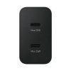 SAMSUNG epiroseti töltő Type C + Type C to Type C kábel PD 3A 50W EP-T5020XBEGEU fekete bliszter