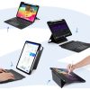 DUX DUCIS tok DK összehajtható vezeték nélküli billentyűzettel iPad Pro 11 (2024) fekete