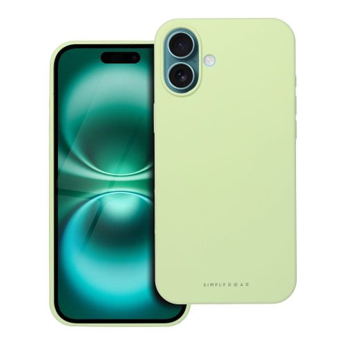 ROAR tok CLOUD SKIN iPhone 16 Plus-hoz Világos zöld