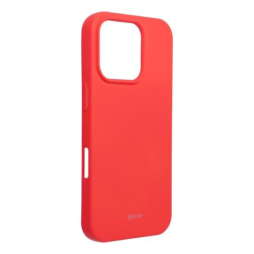 ROAR tok COLORFUL JELLY iPHONE 16 Pro készülékhez barack rózsaszín