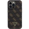 GUESS tok az IPHONE 14 Pro-hoz GUHCP14LPG4GPK (4G Triangle Metal Logo) fekete