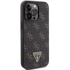 GUESS tok az IPHONE 14 Pro-hoz GUHCP14LPG4GPK (4G Triangle Metal Logo) fekete