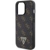 GUESS tok az IPHONE 14 Pro-hoz GUHCP14LPG4GPK (4G Triangle Metal Logo) fekete