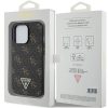 GUESS tok az IPHONE 14 Pro-hoz GUHCP14LPG4GPK (4G Triangle Metal Logo) fekete