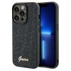 GUESS tok iPHONE 14 Pro-hoz GUHCP14LPMSDGSK (Disco Metal Script) fekete