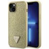 GUESS tok IPHONE 13 / 14 / 15 GUHCP14SHDGTPD (Rhinestone Triangle) arany