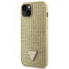 GUESS tok IPHONE 13 / 14 / 15 GUHCP14SHDGTPD (Rhinestone Triangle) arany
