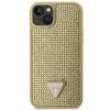 GUESS tok IPHONE 13 / 14 / 15 GUHCP14SHDGTPD (Rhinestone Triangle) arany