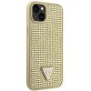 GUESS tok IPHONE 13 / 14 / 15 GUHCP14SHDGTPD (Rhinestone Triangle) arany