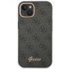 GUESS case for IPHONE 13 / 14 / 15 GUHCP14SHG4SHK (4G Vintage Gold Logo) black
