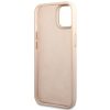 GUESS case for IPHONE 13 / 14 / 15 GUHCP14SHG4SHP (4G Vintage Gold Logo) pink