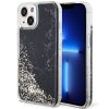 GUESS tok iPhone 13 / 14 / 15 számára GUHCP14SLCSGSGK (Liquid Glitter Marble) fekete