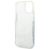 GUESS tok iPHONE 13 / 14 / 15 készülékhez GUHCP14SLFLSN (Flower Liquid Glitter) zöld