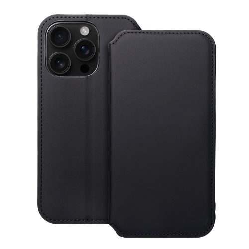 DUAL POCKET Book tok IPHONE 16 Pro-hoz fekete