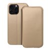 DUAL POCKET Book tok IPHONE 16 Pro Max készülékhez, arany