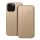DUAL POCKET Book tok IPHONE 16 Pro Max készülékhez, arany