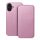 DUAL POCKET Könyvtok IPHONE 16 Plus-hoz világos rózsaszín