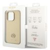 GUESS tok az IPHONE 15 Pro készülékhez GUHCP15LPS4DGPD (Strass Metal Logo) arany