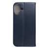 SMART MAGNETO könyv tok IPHONE 16 Plus-hoz, sötétkék