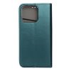 SMART MAGNETO Könyv tok IPHONE 16 Pro sötétzöld színben