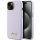GUESS tok IPHONE 13 / 14 / 15 készülékekhez GUHCP15SPGMCSL (Glitter Glossy Script) lila