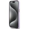 GUESS tok IPHONE 13 / 14 / 15 készülékekhez GUHCP15SPGMCSL (Glitter Glossy Script) lila