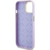 GUESS tok IPHONE 13 / 14 / 15 készülékekhez GUHCP15SPGMCSL (Glitter Glossy Script) lila