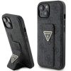 GUESS tok IPHONE 13 / 14 / 15 számára GUHCP15SPGS4TDK (Grip Stand 4G Triangle Strass) fekete