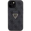 GUESS tok IPHONE 13 / 14 / 15 számára GUHCP15SPGS4TDK (Grip Stand 4G Triangle Strass) fekete