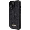 GUESS tok IPHONE 13 / 14 / 15 készülékekhez GUHCP15SPSFDGSK (Sequin Script Metal) fekete