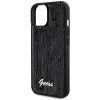 GUESS tok IPHONE 13 / 14 / 15 készülékekhez GUHCP15SPSFDGSK (Sequin Script Metal) fekete