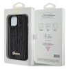GUESS tok IPHONE 13 / 14 / 15 készülékekhez GUHCP15SPSFDGSK (Sequin Script Metal) fekete