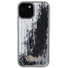 GUESS tok az IPHONE 13 / 14 / 15 modellekhez GUHCP15SPSFDGSS (Sequin Script Metal) ezüst