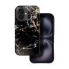 CELL F-PROTECT Mirage, katonai ejtési teszten átesett tok MagSafe kompatibilitással IPHONE 16-hoz fekete márvány