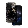 CELL F-PROTECT Mirage, katonai ejtési teszten átesett tok, amely kompatibilis a MagSafe-fel, IPHONE 16 PRO MAX készülékhez, fekete márvány.
