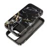 CELL F-PROTECT Mirage, katonai csepptesztelt tok, kompatibilis a MagSafe-el IPHONE 16 PLUS-hoz, fekete márvány