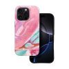 CELL F-PROTECT Mirage, Military Drop-Tested tok, mely kompatibilis a MagSafe-fel az IPHONE 16 PRO készülékhez rózsaszín márvány színben