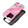 CELL F-PROTECT Mirage, ütésálló tok, amely MagSafe kompatibilis az IPHONE 16 PRO MAX készülékkel, rózsaszín márvány mintával