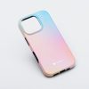 CELL F-PROTECT Mirage, katonai ejtésteszten átesett tok kompatibilis a MagSafe-fel, IPHONE 16 PRO MAX-hoz, rózsaszíny kék színben.