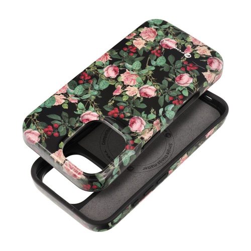 CELL F-PROTECT Mirage, Katonai ejtéstesztelt tok MagSafe kompatibilitással IPHONE 16-hoz rózsa dráma