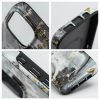 CELL F-PROTECT Mirage, katonai ejtésteszttel rendelkező tok MagSafe kompatibilitással az IPHONE 16 ezüst köd színben