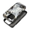 CELL F-PROTECT Mirage, katonai ejtésteszten átesett tok, kompatibilis a MagSafe-fel az IPHONE 16 PRO-hoz, ezüst köd színben
