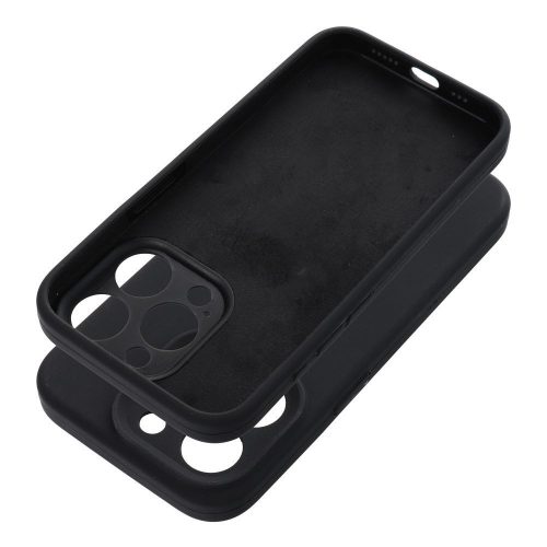  SILICONE 2mm tok IPHONE 16 Pro fekete színben