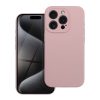 Tok SILICONE 2mm  IPHONE 16 homok rózsaszín
